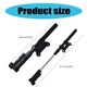 thumbnail image 3 of Portable Bike Pump High Pressure Road Bike Tyre Inflator Hand Pump Light weight Bike Tire Pump with Barometers Easy Use, 3 of 5
