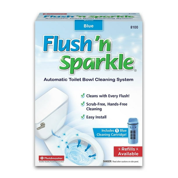 Fluidmaster 8100 Flush 'N' Sparkle Toilet Bowl Cleaning