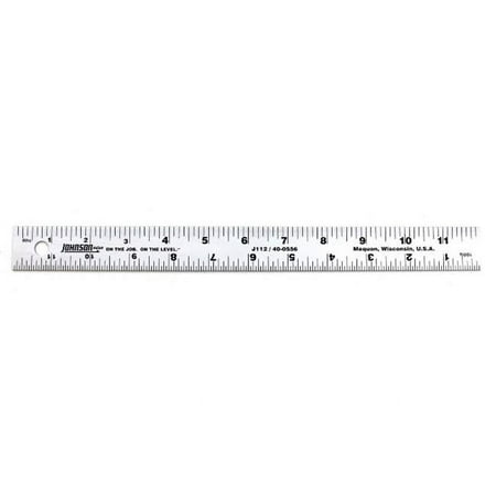 UPC: 0049448511204 | Johnson Level J112 12 in. Aluminum Rule
