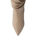 thumbnail image 5 of Journee Womens Sonnet Stiletto Heel Knee High Extra Wide-Calf Slouchy Comfort Dress Boots, 5 of 10