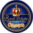 Royal Delight Danish Style MSF2 Butter Cookies 12 oz Tin By Munch King