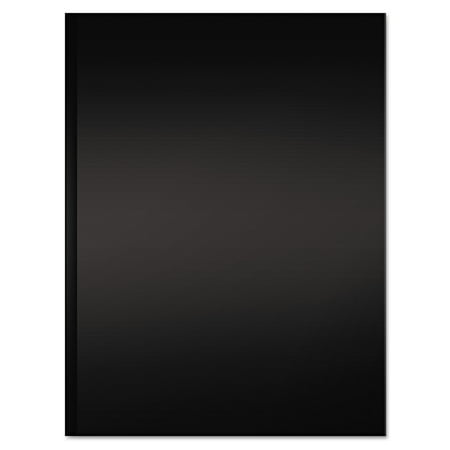Cane Fields Professional Notebook, 3 Section, Black Cover, Ruled, 11 3/4 x 8 3/8, WE, 192 Pg