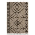 thumbnail image 2 of Safavieh Moroccan Fringe Erksine Geometric Shag Area Rug, Mushroom/Gray, 5'3" x 7'6", 2 of 9