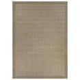 thumbnail image 2 of World Rug Gallery Contemporary Bordered Weather Resistant Reversible Indoor/Outdoor Area Rug - YELLOW 5'x7', 2 of 8