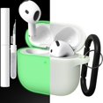 thumbnail image 1 of Funda protectora de silicona Brujula para AirPods 4 Nightglow, 1 of 6
