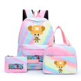 thumbnail image 1 of 3Pcs/set Anime One Piece School Backpack For Children Girl Backpack Back To School Bookbag Student Kawaii Lunch Bags Pencil Box, 1 of 5