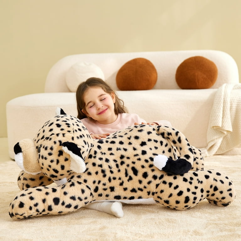 Large stuffed cheap cheetah