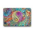 thumbnail image 1 of RYLABLUE Tapis de Sol Mandala Lotus Aztec Tapis de Sol Extérieur/intérieur Taille 30x18 Pouces, 1 of 1