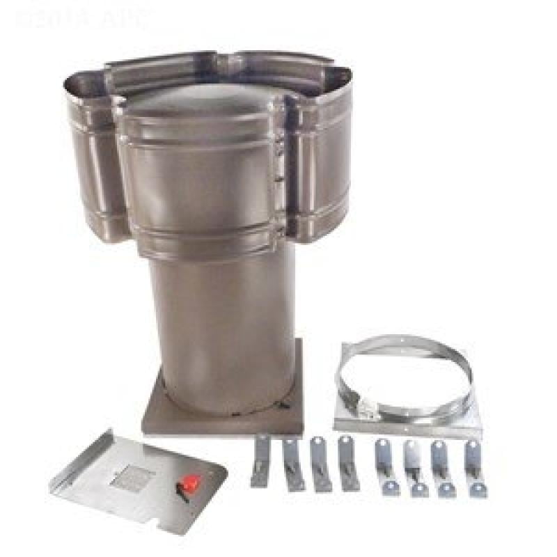 Hayward HWS400 High Wind Stack Outdoor Draft Hood Replacement for