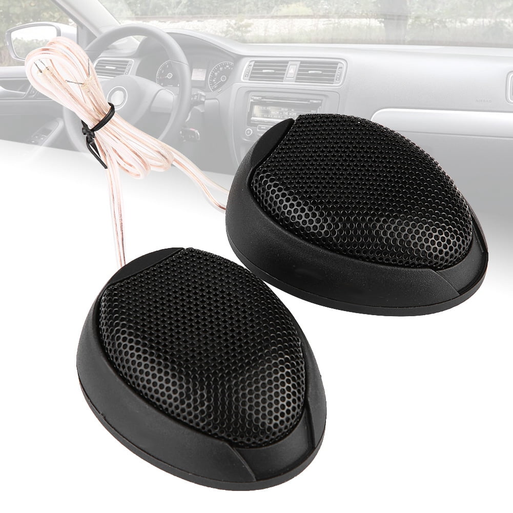 Garosa 1000W Mini Car Speaker Audio Round Stickable Loudspeaker
