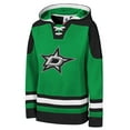 thumbnail image 2 of Youth Kelly Green Dallas Stars Ageless Must Have Home V-Neck Pullover Hoodie, 2 of 3