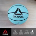 thumbnail image 2 of Reebok Size 7 Basketball with inflatable Pump - Durable Rubber Basketball for Indoor & Outdoor Play,Mint – Official Size 7 Basketball for Adults and Teens, 2 of 7