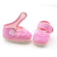 thumbnail image 2 of Newborn Baby Girl Soft Sole Lace Shoes Anti-slip Cotton Prewalker Walking Shoes 3-12M, 2 of 6
