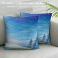 thumbnail image 3 of Creowell  Night Sky Throw Pillow Cover,Decorative Square Accent Pillow Case, 3 of 5