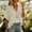 Beige, variant on Womens Frayed Cotton Blouses- Casual Short Sleeve Lightweight Loose Fit V Neck Summer Beach Vacation Shirts Khaki Size 2XL