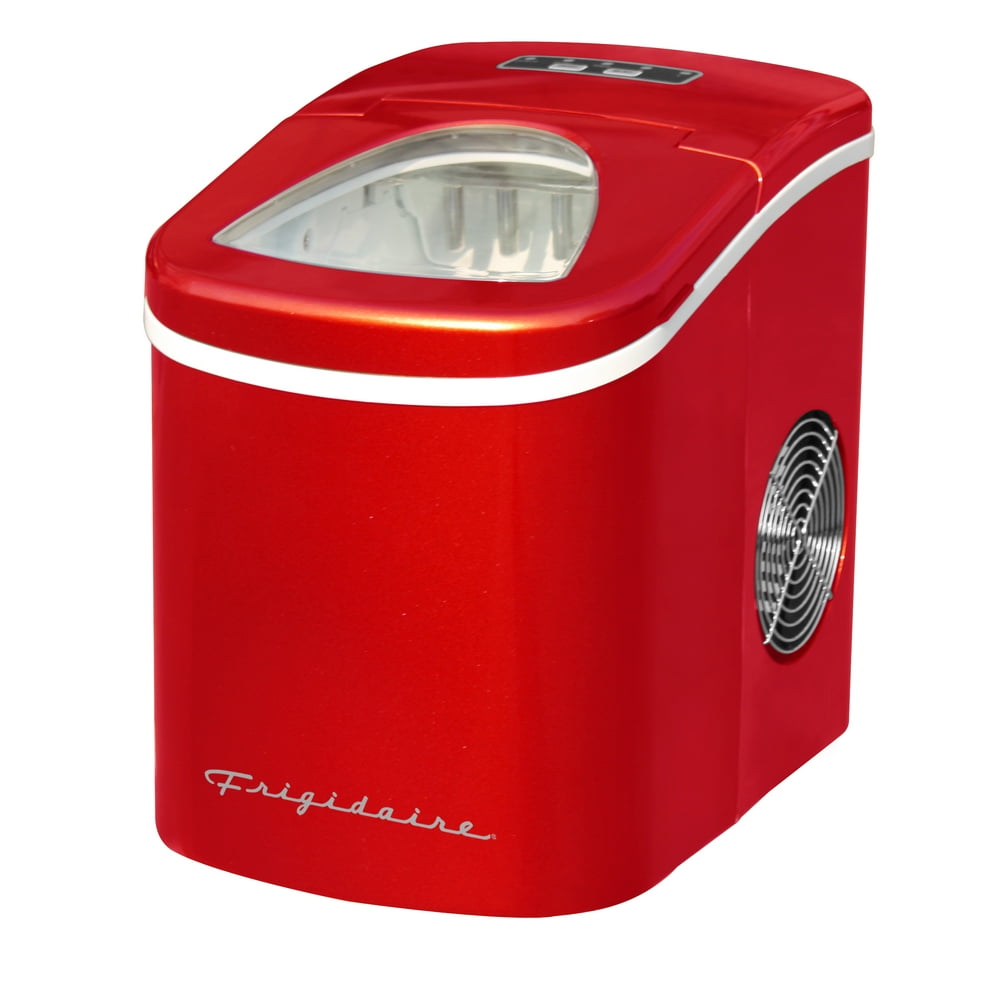 Frigidaire Retro Ice Maker EFIC113, RED