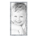 thumbnail image 2 of ArtToFrames 19" x 39" Stainless Steel Picture Frame, 19x39 inch Silver MDF Poster Frame (WOM-5313),  Pack, 2 of 8