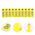 thumbnail image 2 of MasteelfCA 100pcs Numbered Livestock ID Tag Animal Ear Tags Animal Number Tags for Cattle, 2 of 8