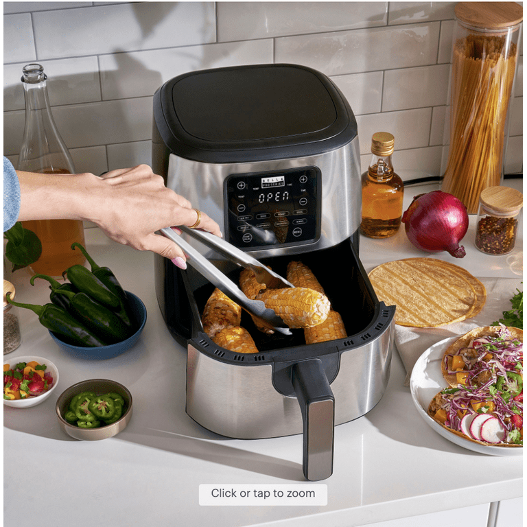 Bella Pro Series - 4.2-qt. Digital Air Fryer with Stainless Steel