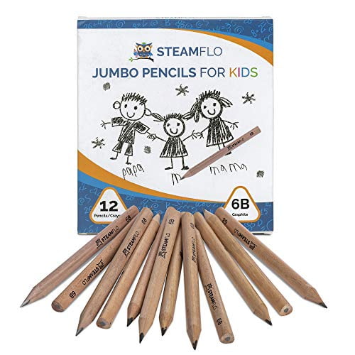 Kids Pencils for Beginners, Toddlers, Preschool and Kindergarten Ages 2