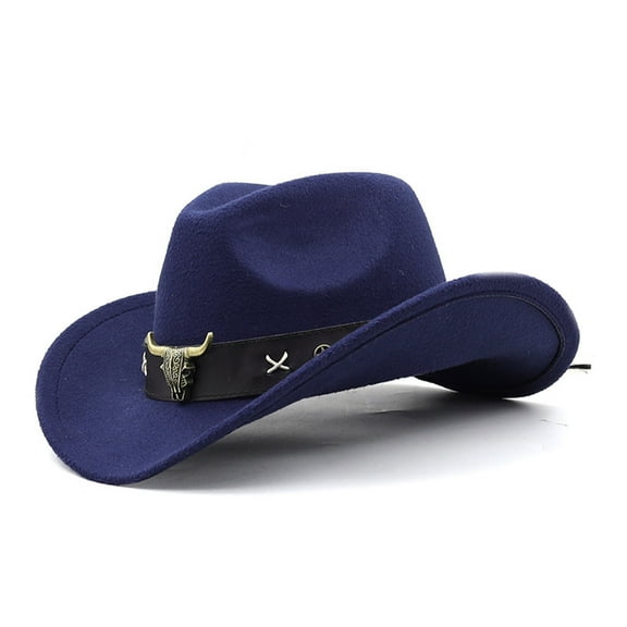 Cowgirl Hat Leathers Ladies Cowboy Hats for Womens Fedora Western Cowgirl Hat Vintage