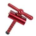 thumbnail image 4 of Hebilla de abrazadera para bicicleta plegable, mango giratorio resistente, pulido fino, bicicleta plegable Rojo, 4 of 8
