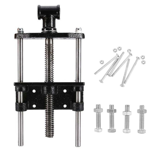 Vertical vise outlet