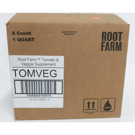 Case of 6-Tomato & Veggie Supplement -Liquid Nutrient for Hydroponic Plants,1