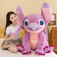 thumbnail image 3 of Disney Stitch Angel Stuffed Plush Toy Kawaii Lilo & Stitch Cartoon Plush Doll Stress Relief Pillow Comforting Toy for kids Gifts, 3 of 5