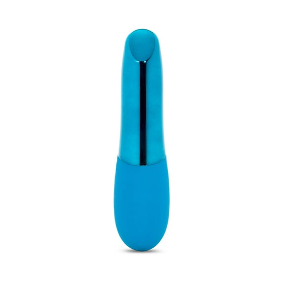 Nu Sensuelle Nikita Rechargeable Silicone Bullet Vibrator with Nitro Motor, Deep Turquoise