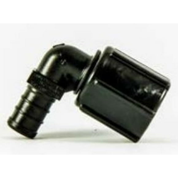 Elkhart Supply Fresh Water Fitting 28816 EcoPoly; Adapter; 90 Degree Elbow; Polysulfone; Single
