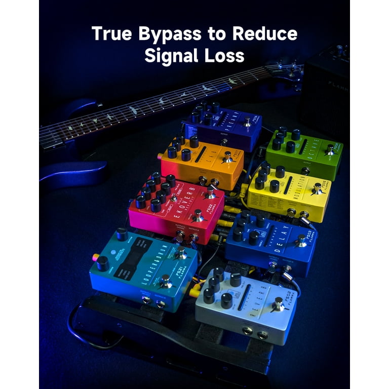 Amazon.com: FLAMMA FS05 Multi Modulation Pedal Electric