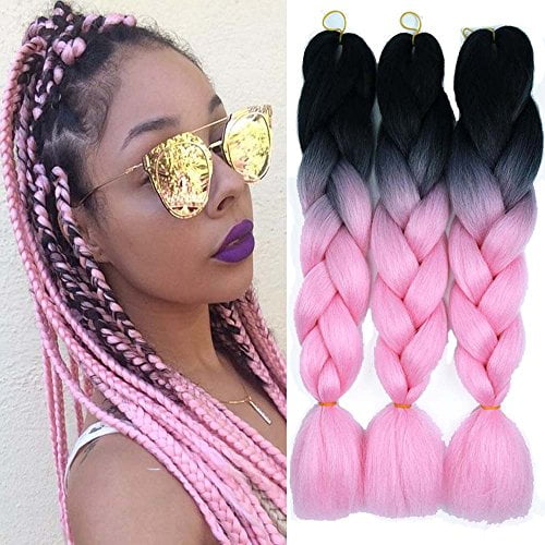 synthetic hair extensions for braiding