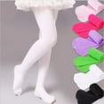 thumbnail image 5 of Dakiuu Toddler Girls Footed Tights Dance Ballet Leggings Baby Kids Ultra Soft Opaque Stockings Pantyhose for Student School 80d, 5 of 6