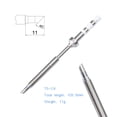 thumbnail image 4 of TS-C4 Steel Soldering Iron Replacement Tip for TS100/TS101 - Fast Heat Conduction, Durable Mini Welding Head with 7 Types Available for Electronic Production & Repair (KU, K, C4, D24, B2, BC2, I, 4 of 5