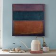 thumbnail image 3 of Póster de pintura en lienzo con diseño de azul y naranja intenso de Mark Rothko, arte de pared, impresiones decorativas, decoración moderna, 40 x 40 cm, 3 of 5