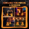 thumbnail image 2 of Zimtown 2Pcs 3 FT Halloween Outdoor Decor Halloween Pumpkins Lighted Pumpkins Halloween Yard Decoration for Party, 2 of 7