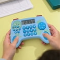 thumbnail image 4 of DAMAI Blue calculators Basic for Teachers Basics Office,Game-Style Calculator,Exam Handheld Calculator Digital Portable Arithmetic Calculator,Addition, Subtraction, Division, and Multiplication, 4 of 7