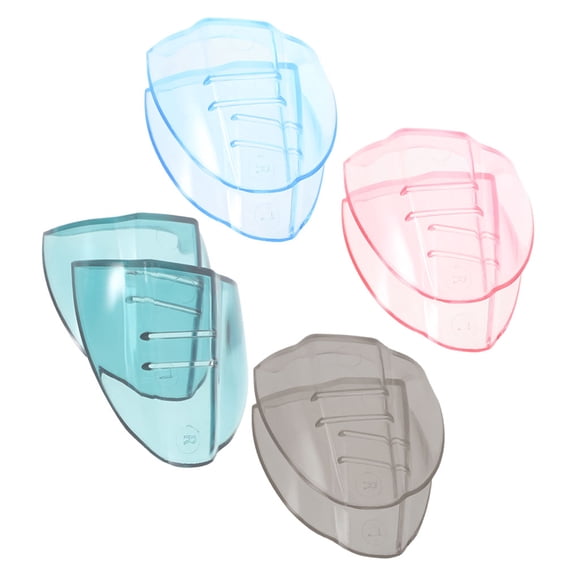 LITINKIMI 4 Pairs Safety Glasses Side Shields for Glasses, Slip on Clear Eye Glasses