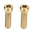 thumbnail image 4 of Titanium Disk Brake Bolts,2Pcs Bike Stem Bolt Bike Stem Bolt Screw Bike Accessories High Capacity, 4 of 12