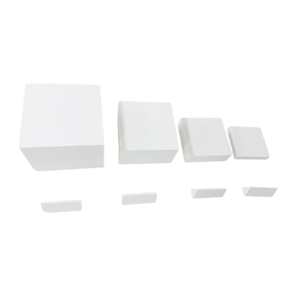 GROWTH TANK 4 Piece Acrylic Hollow Bottom Buffet Riser Set, Food Risers for Buffet Table for