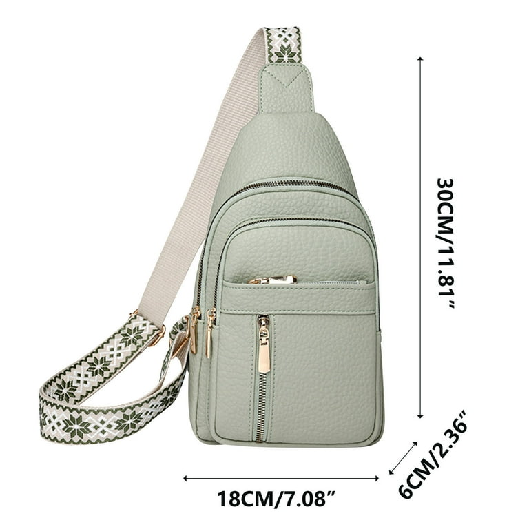 JeashCHAT Small Sling Bag for Women, Leather Crossbody Bags  display picture 1