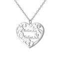 thumbnail image 1 of NUNCAD Custom Name Love Heart Pendant Personalized Name Heart Necklace for Women Valentine's Day Gift Gold/Silver/Rose Gold, 1 of 5