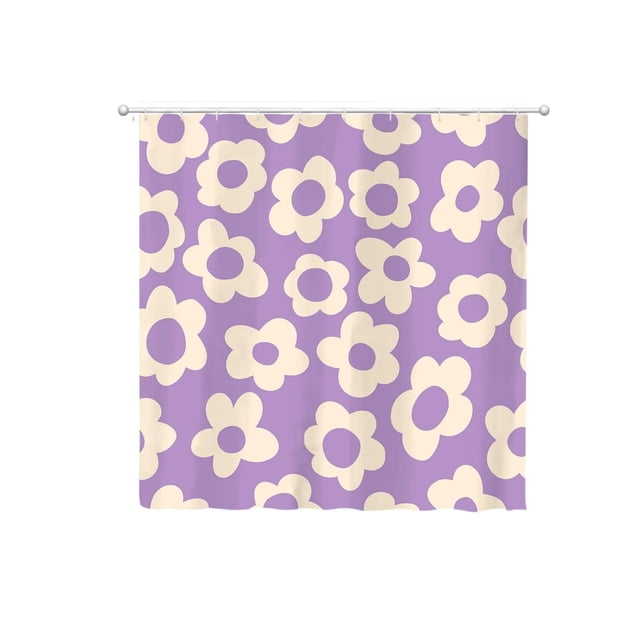 The Floral Shower Curtain Debuts With Freshness Combining Stylish Design And Practicality Making Your Bathing Experience Full Of Natural And Allowing You To Fully Enjoy