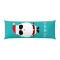 thumbnail image 2 of Lsque Cute Santa Claus Body Pillow Case Cover,Ultra-Soft Microfiber Bed Pillow Cases 20x54 inches,Elegant Bedding,Breathable Durable Pillow Cover with Envelope Closure, 2 of 8