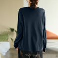 thumbnail image 3 of yunLCZ Womens Long Sleeve Shirts Womens Fall Tops Long Sleeve Fall Tops For Women 2025 V Neck T Shirt Womens Long Sleeve Shirts, 3 of 4