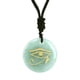 thumbnail image 2 of Collar Egipcio del Ojo de Yuyangstore Joyería Egipcia Colgante Redondo Verde, 2 of 8