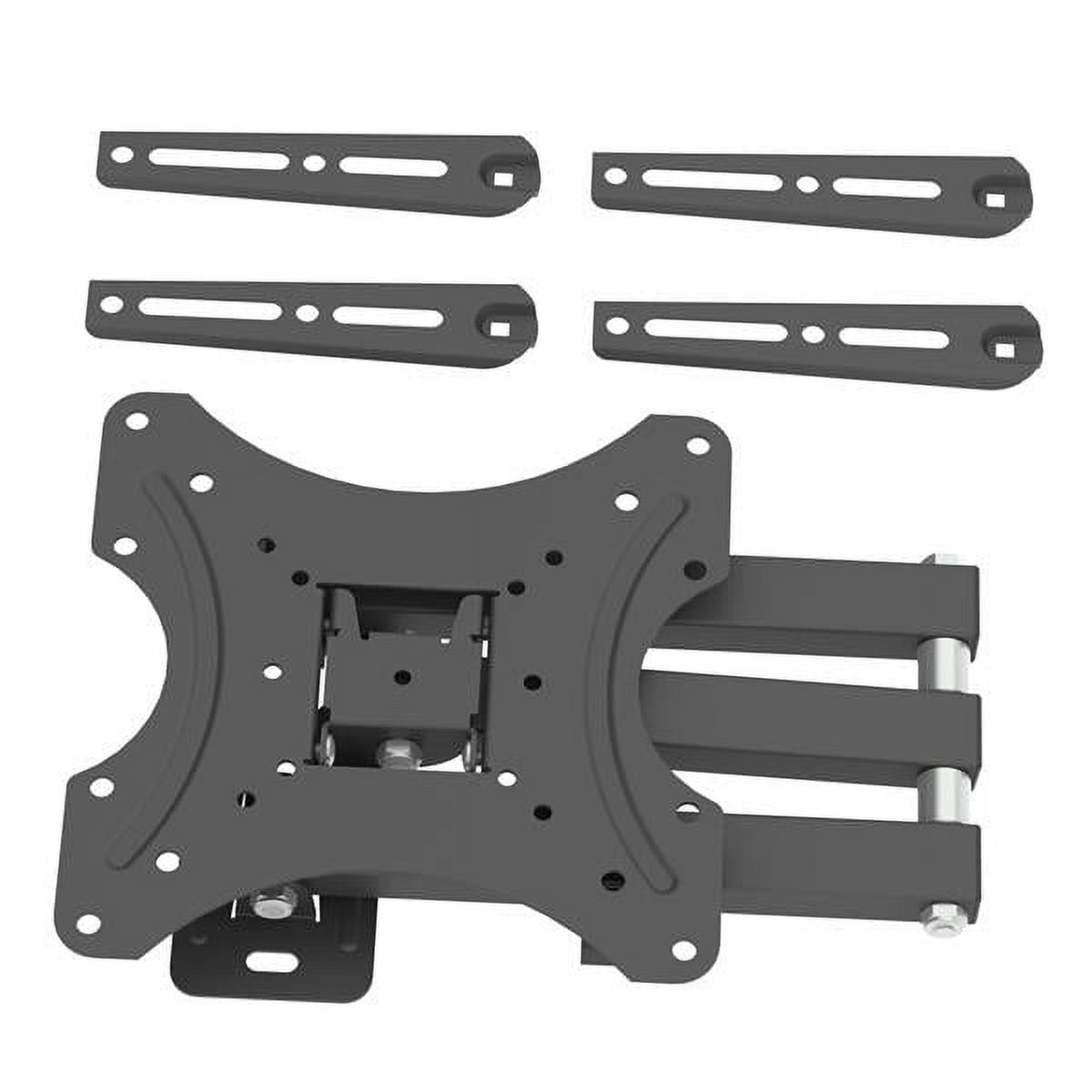LEADZM 26-55" Adjustable Wall Mount Bracket Rotatable TV Stand TMX400 with Spirit Level