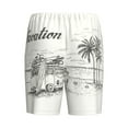 thumbnail image 5 of Naloa Summer Vacation Scene With Camping Van Men's Short Pajama Pants, Lounge Comfort Shorts with Elasticized Waistband and Side Pockets - 4X-Large, 5 of 9