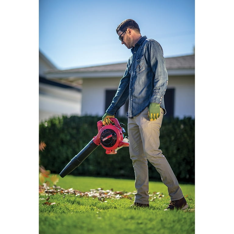 BLACK+DECKER 400-CFM 250-MPH Corded Electric Handheld Leaf Blower